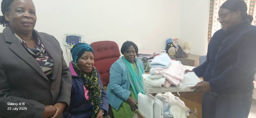Baby Items Delivered to Harare Central Hospital